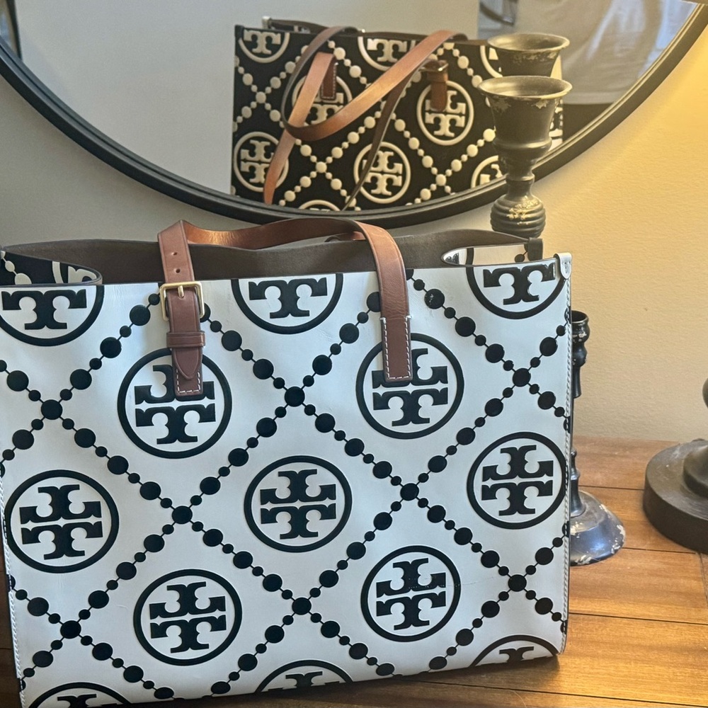 Tory Burch T Monogram Tote